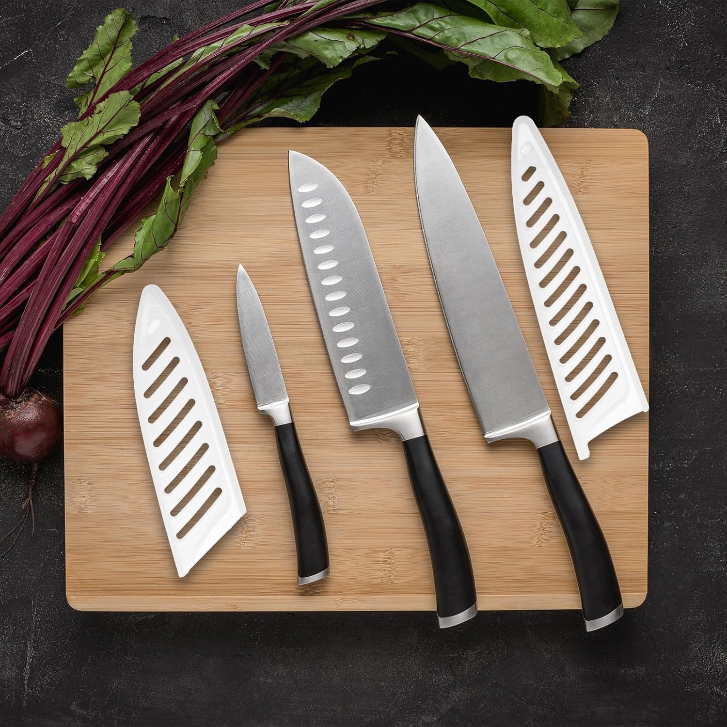 Durable Plastic Knife Sheats 5Pack
