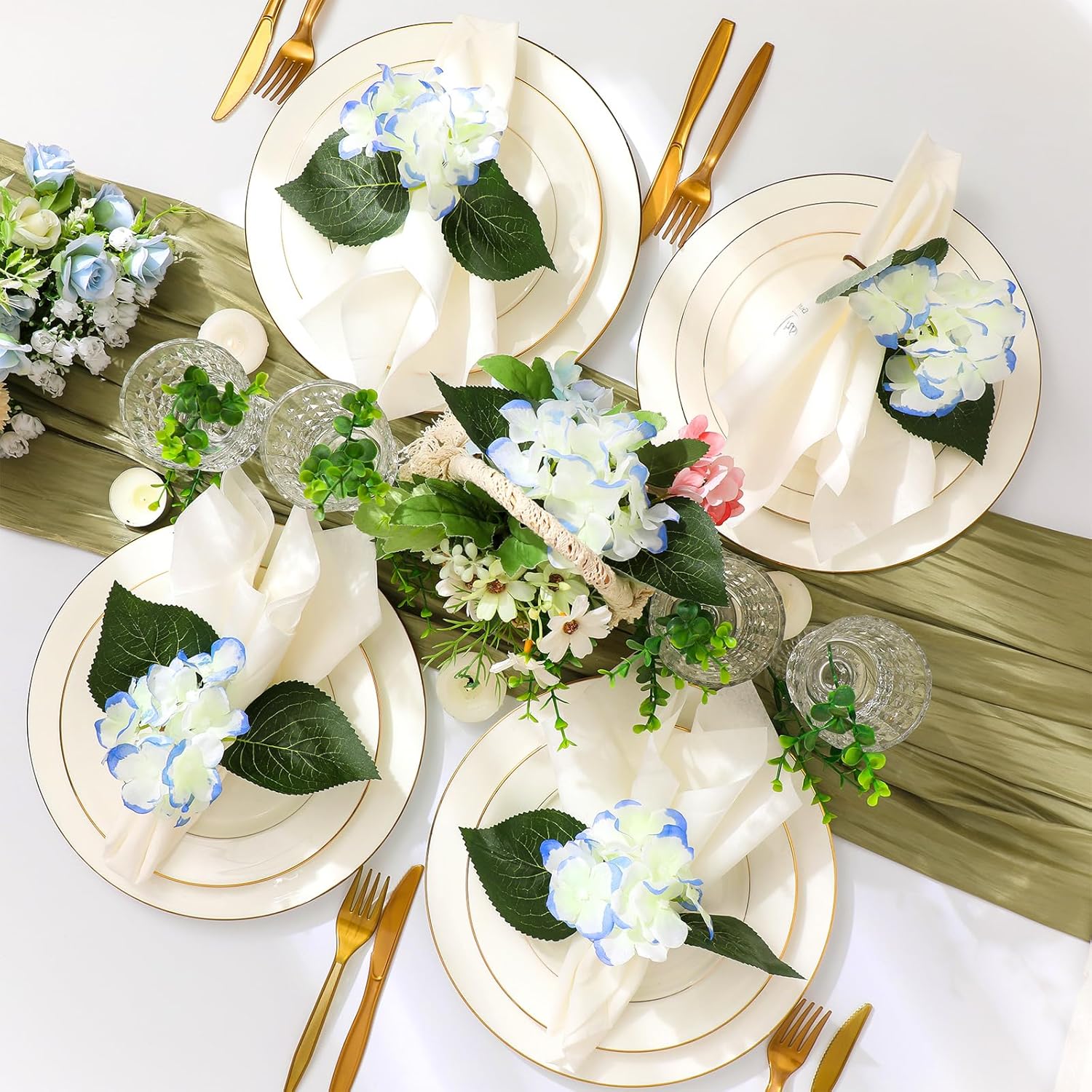 Exquisite Spring Napkin Rings