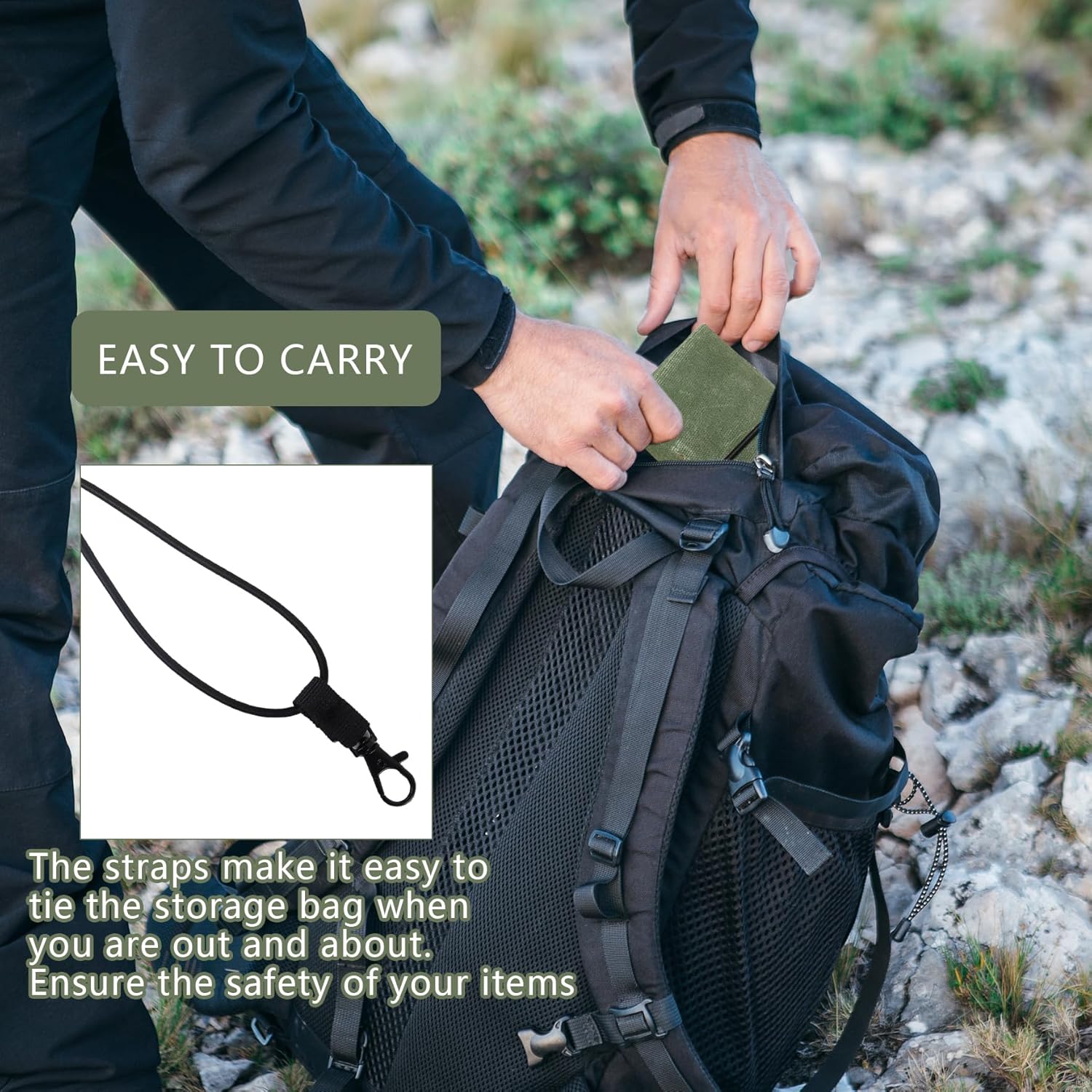 Versatile Folding Knife Roll Bag