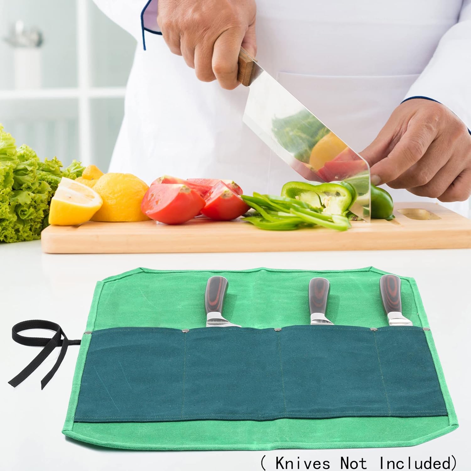 Heavy Duty Kitchen Knife Roll Bag