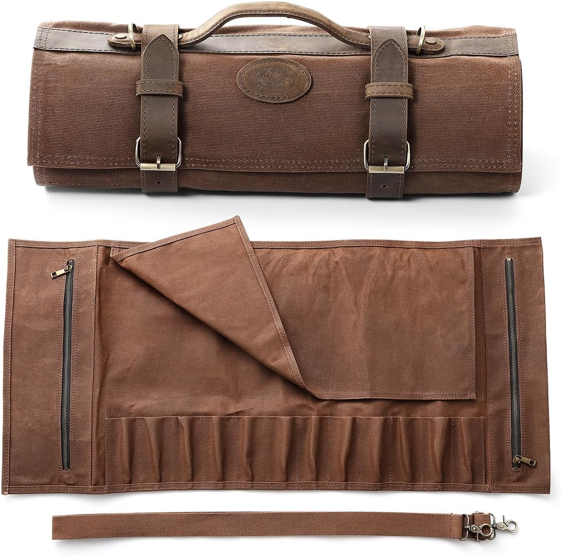 Premium Chef Knife Roll Bag - Durable Stylish by XINZUO