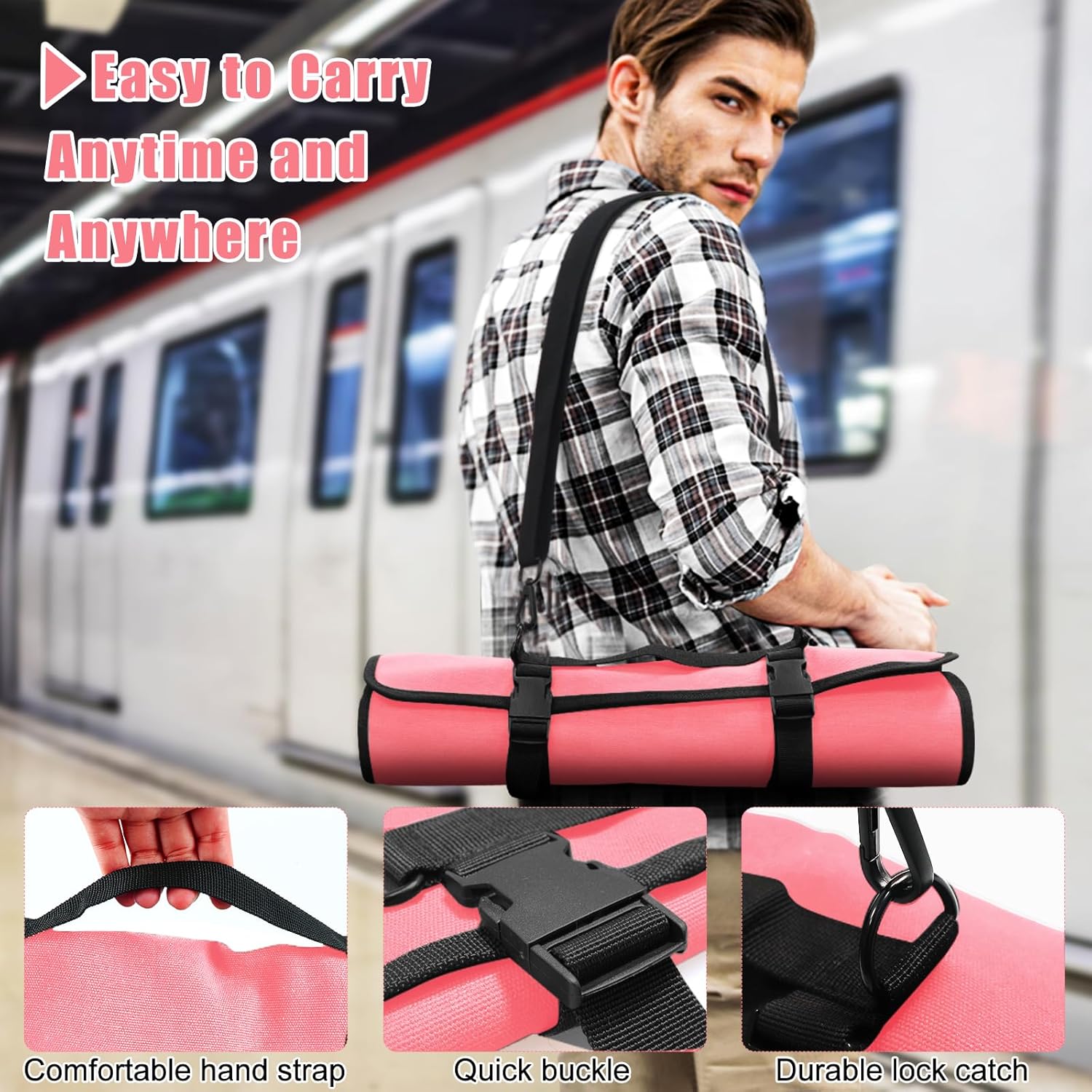 Pink Chef Knife Bag