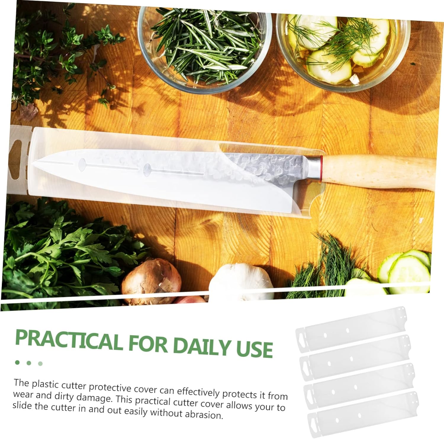 FUNOMOCYA 4PCS Knife Blade Protector Covers