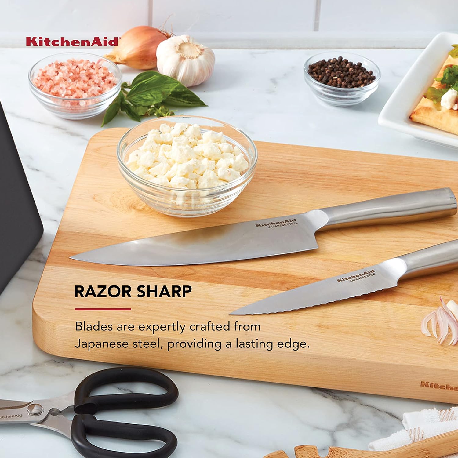 Effortless Kitchen Knife Block Set