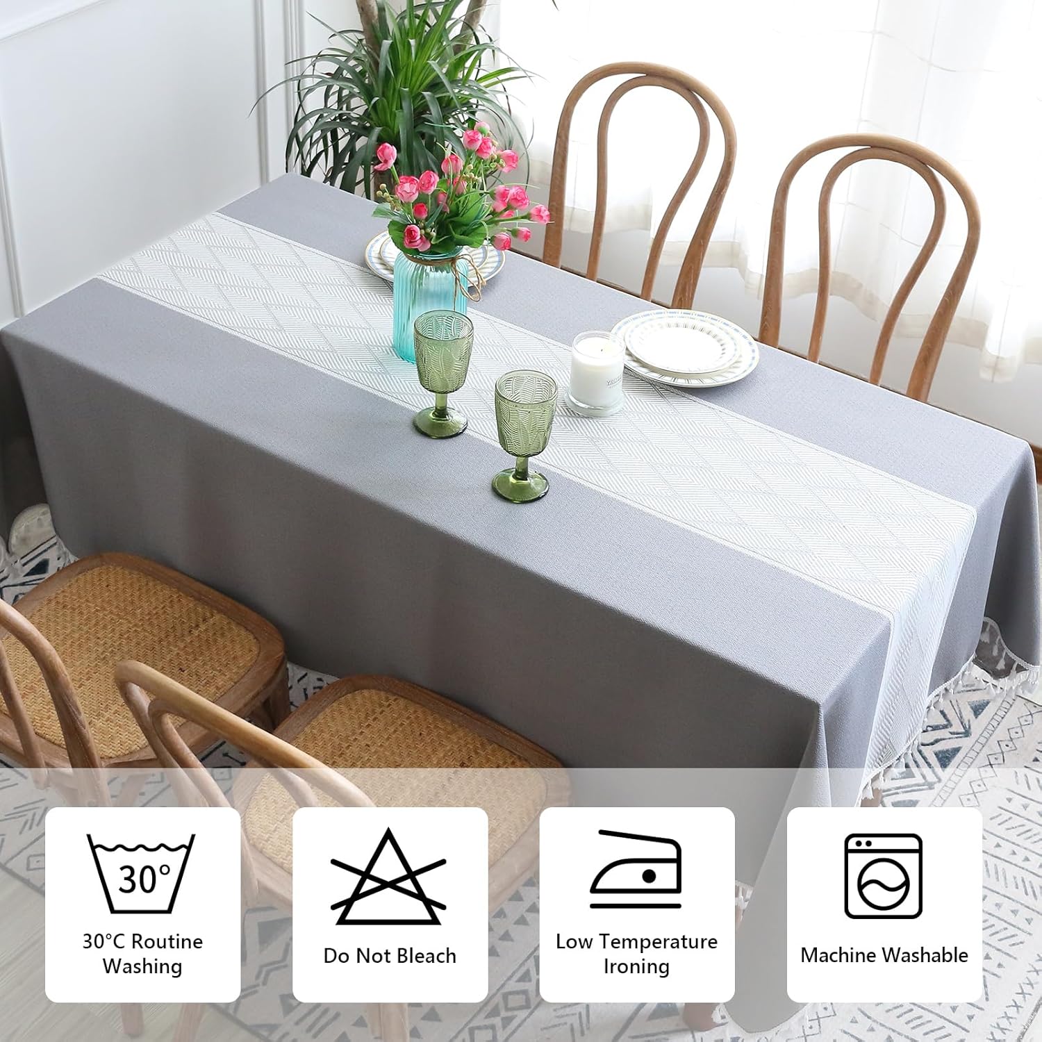 Deep Dream Tablecloth Set for Canvas Tables