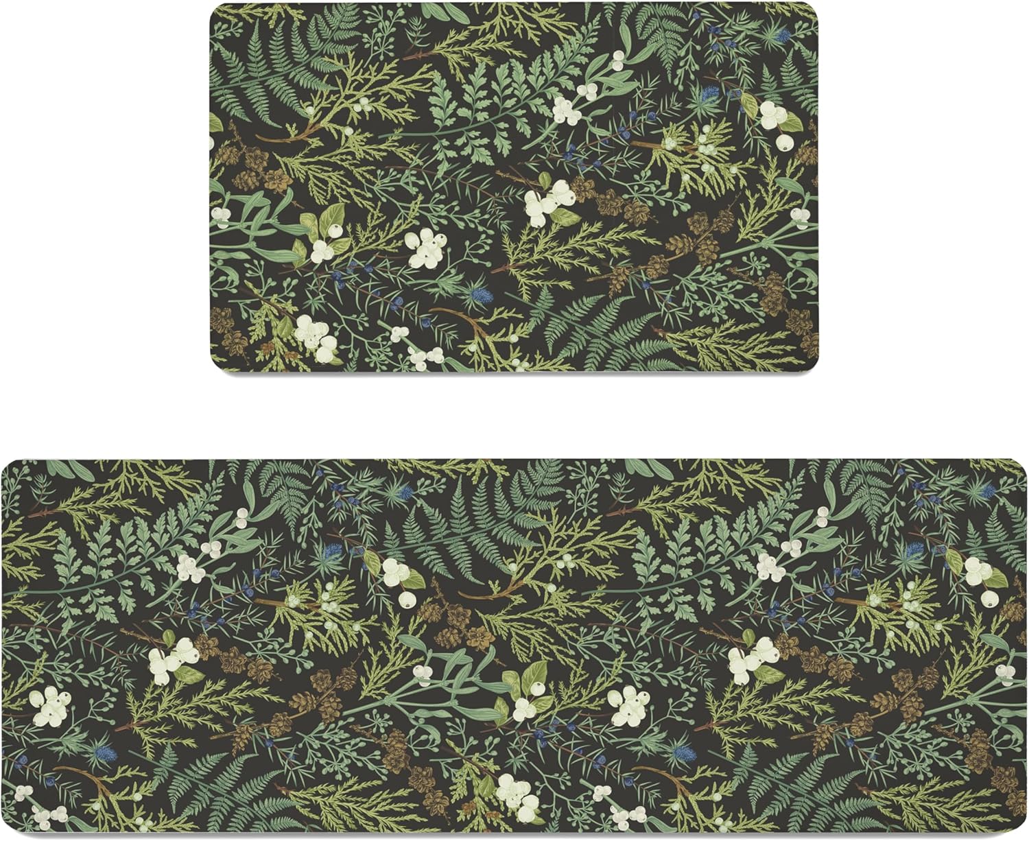 2-Piece Kitchen Rugs Set