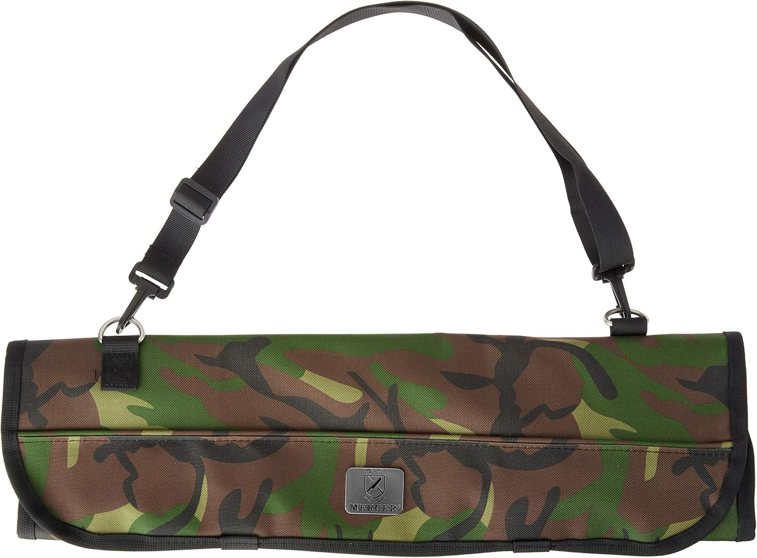 Secure 7-Pocket Knife Roll Bag Camouflage Design