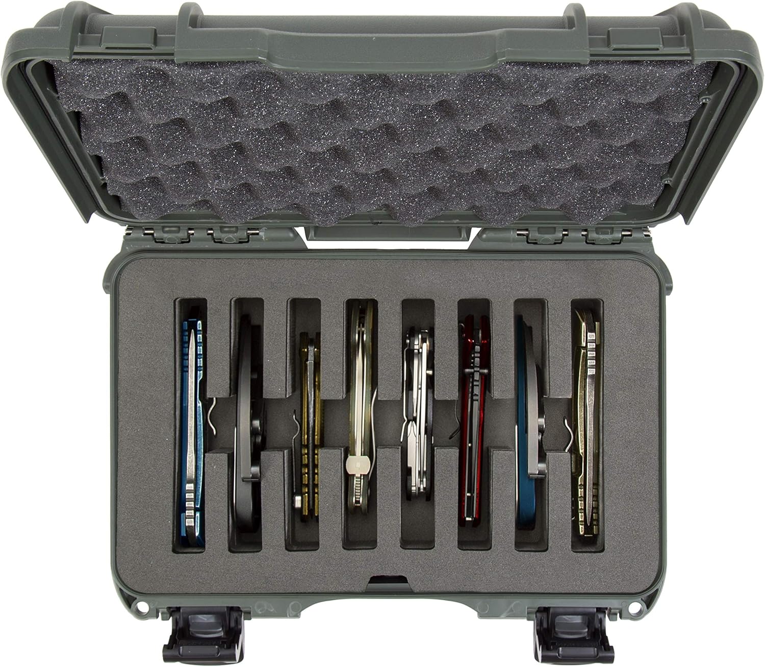Nanuk 909 Waterproof Hard Case for 8-Pocket Knives