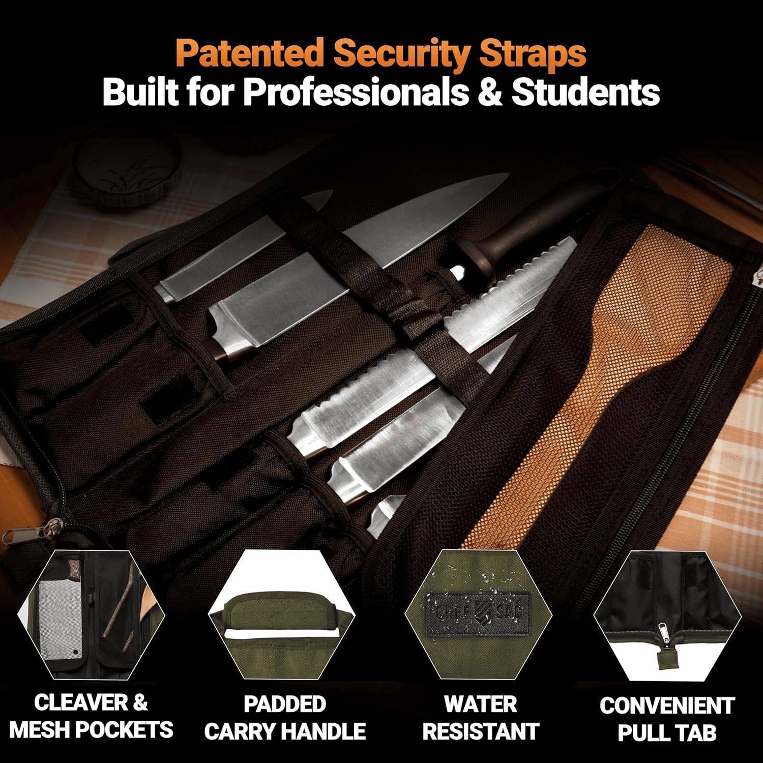 Knives and Kitchen Tote