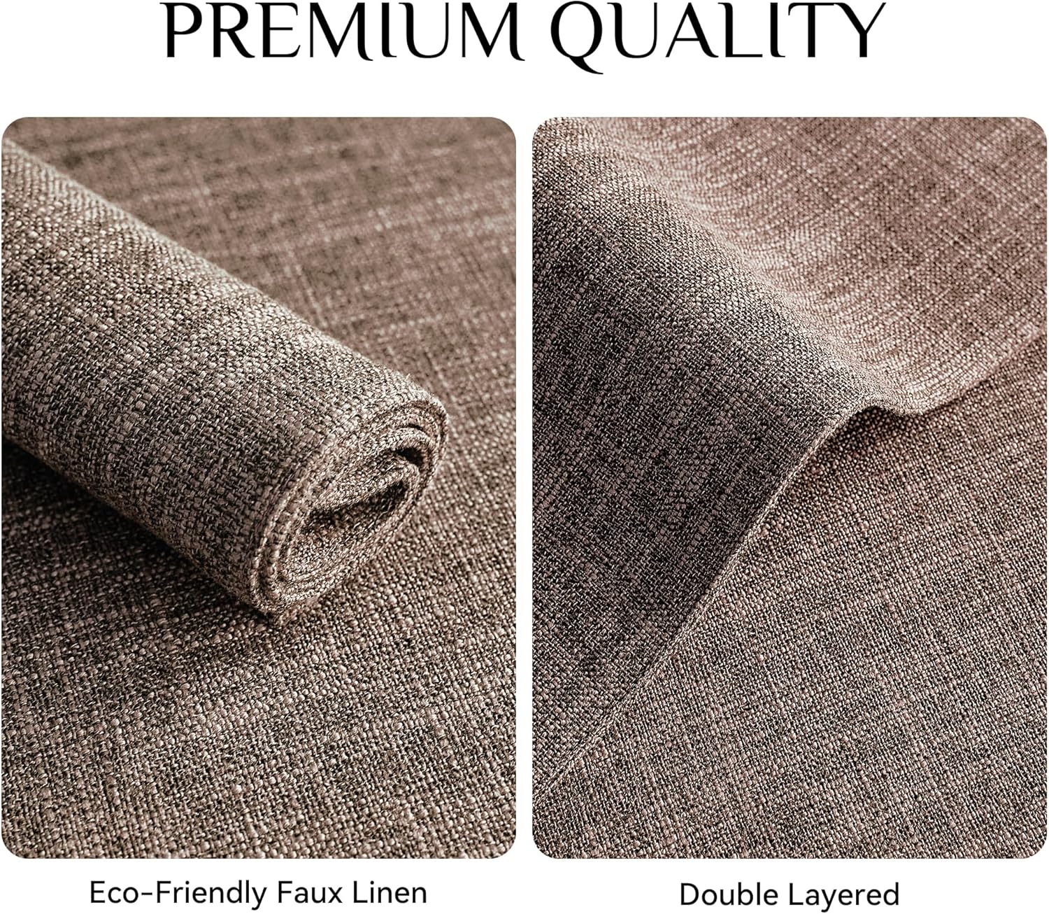 Bespoke Faux Linen Placemats for Durable Dining