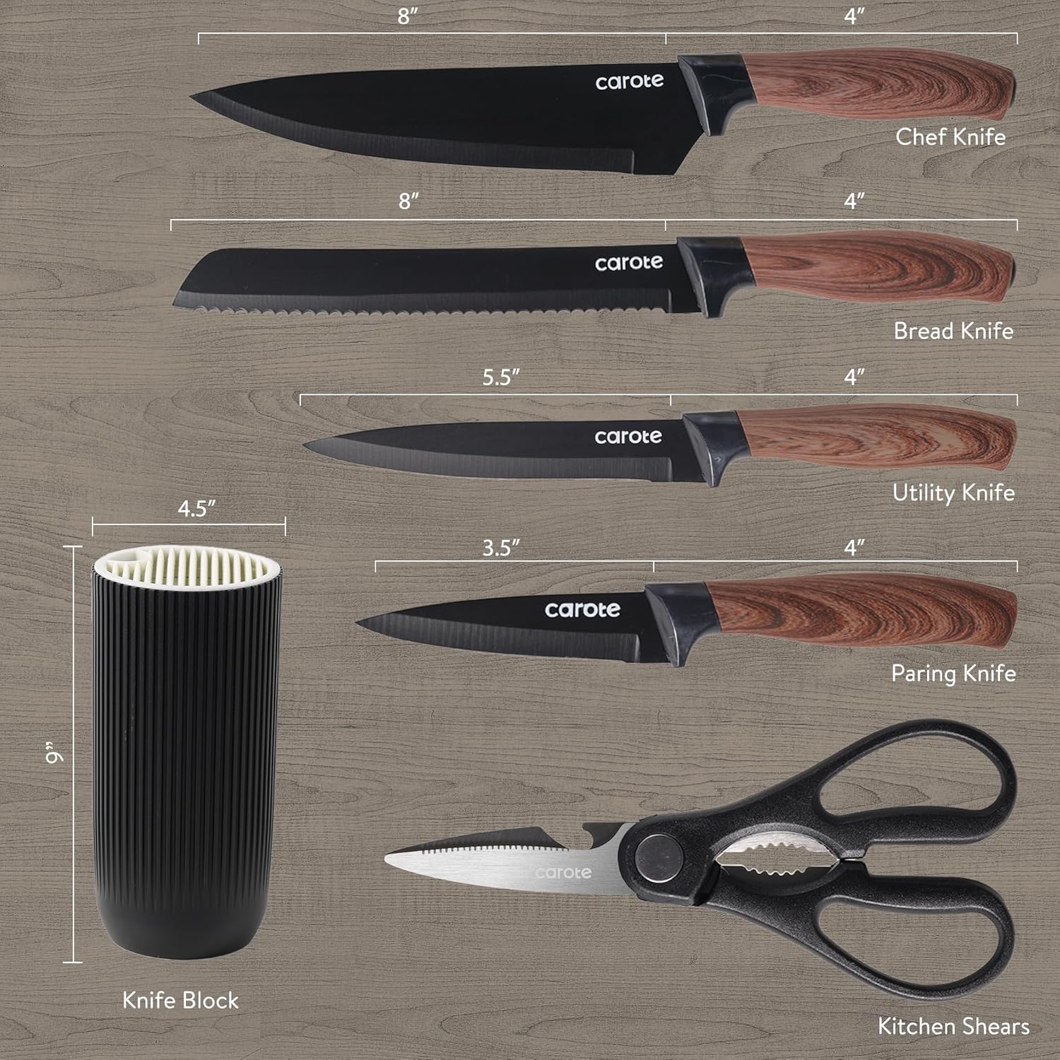 Looking for a kitchen knife set