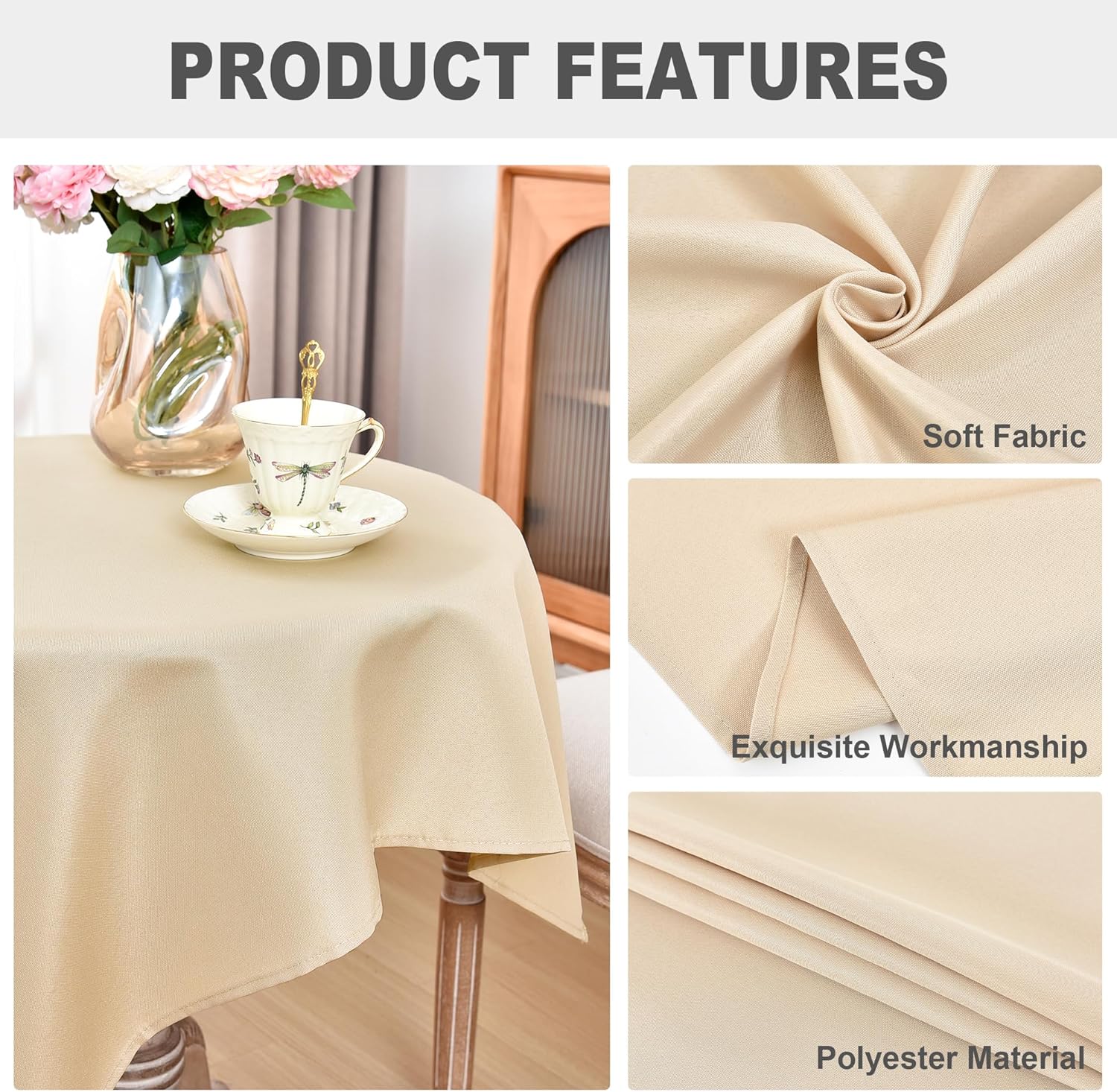 Eliminating Timeefficient DesignSmall Compact Tablecloth