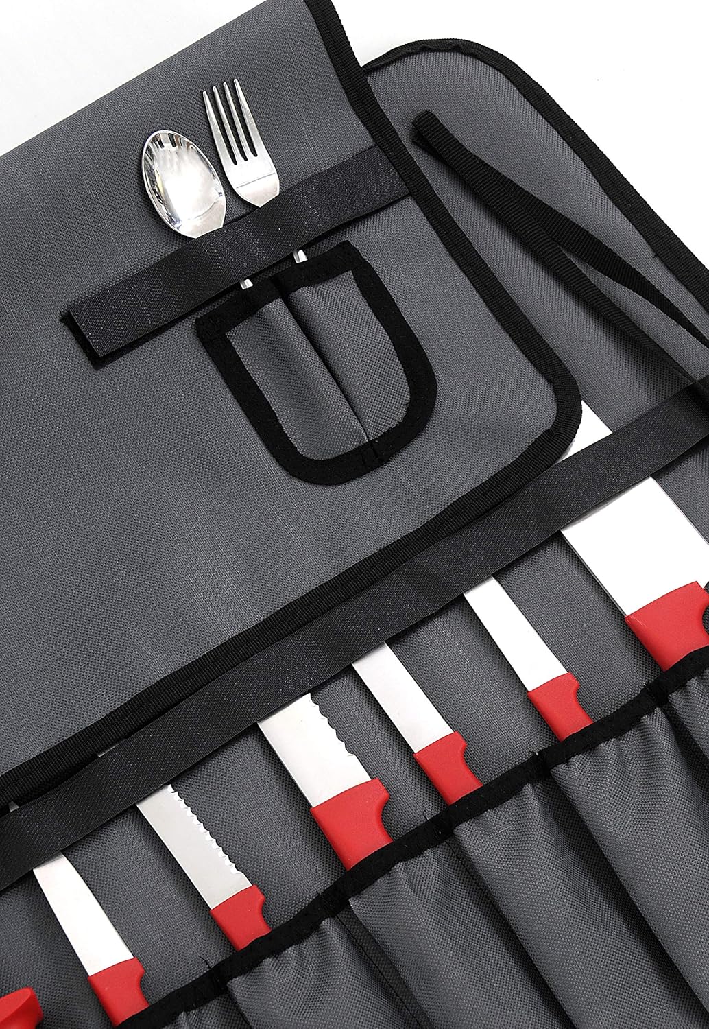 Lykia Slice Knife Roll 10-Slot Heavy-Duty