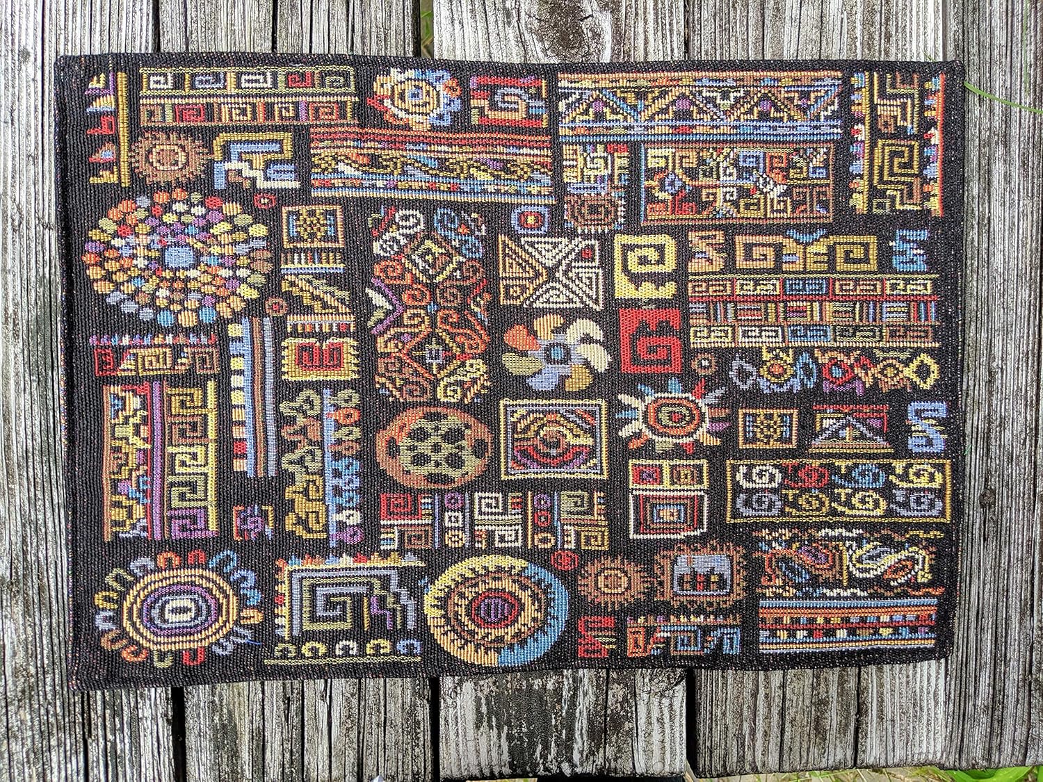 DaDa Bedding Bohemian Ethnic Placemats Set of 4